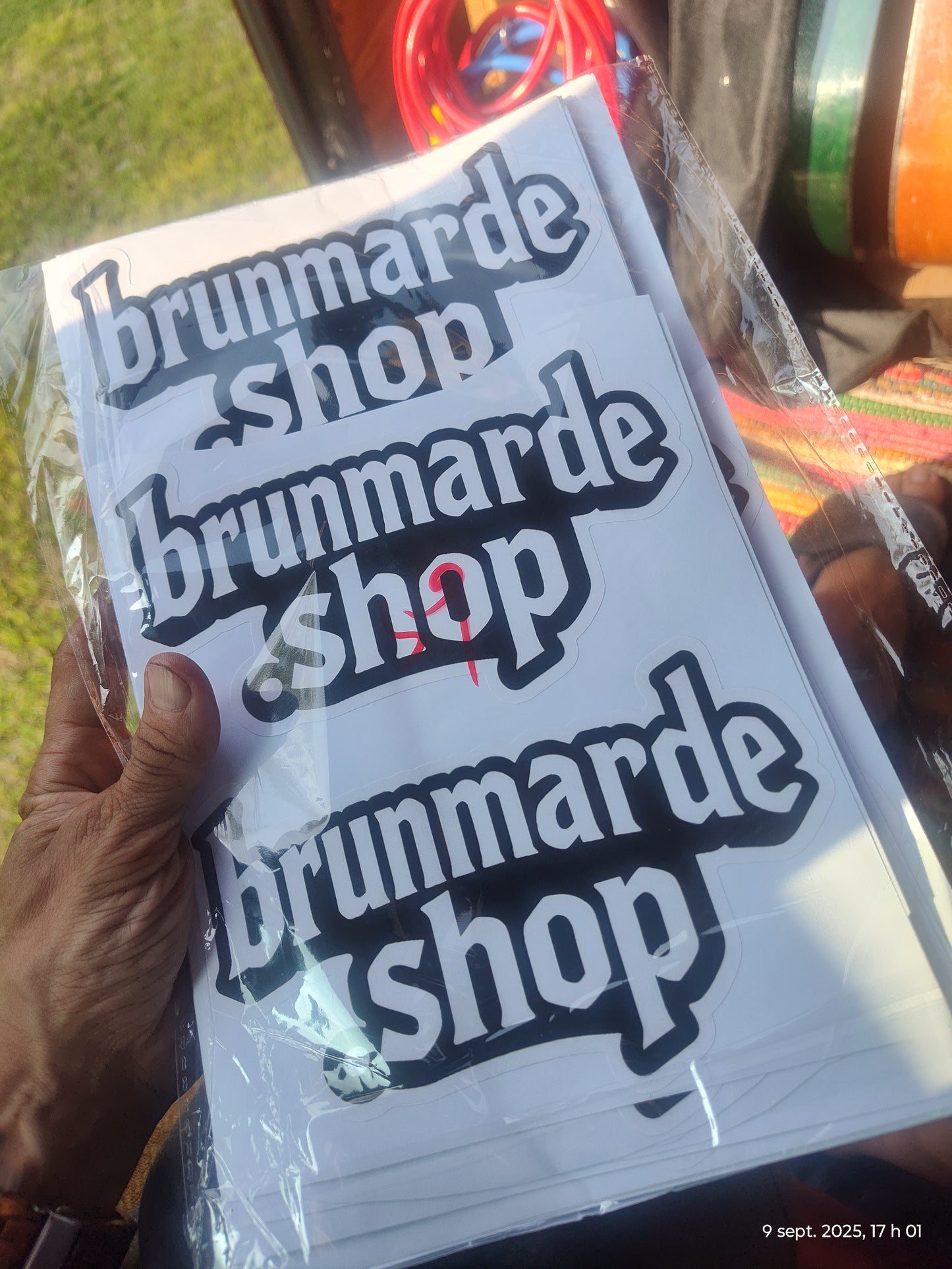 Sticker brunmarde.shop