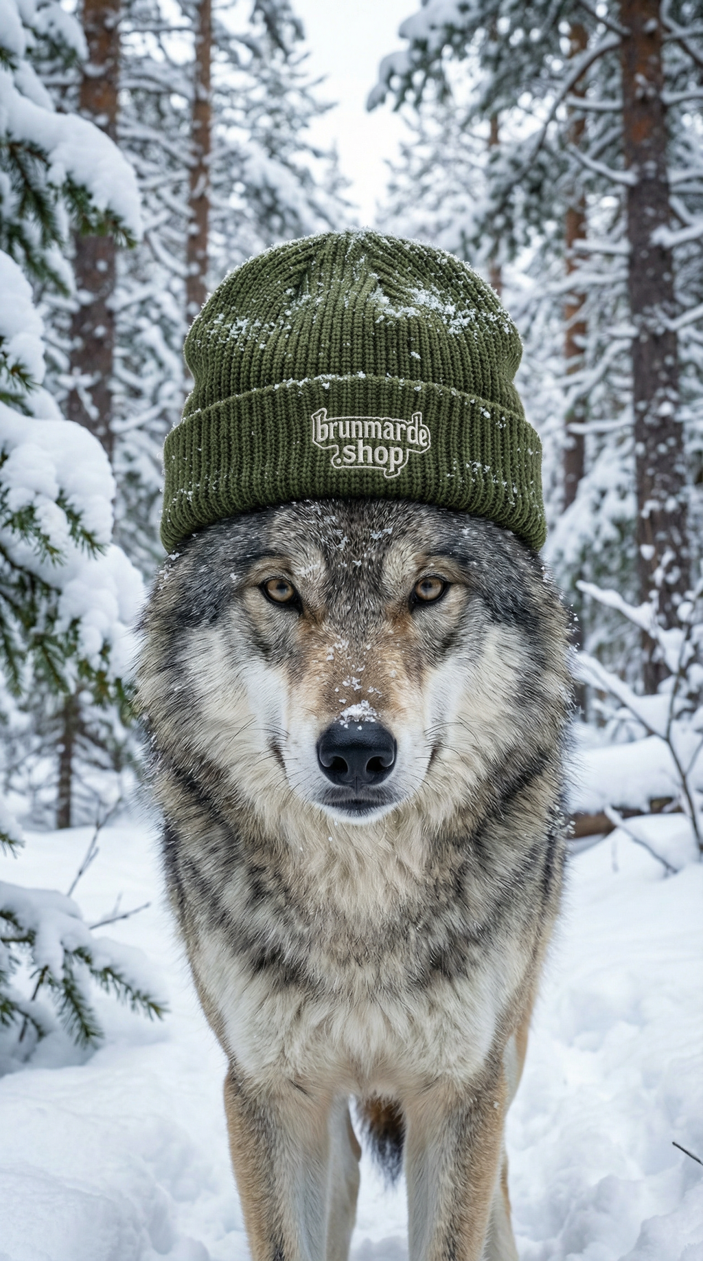 Couvre Chef de LOUP brunmarde.shop