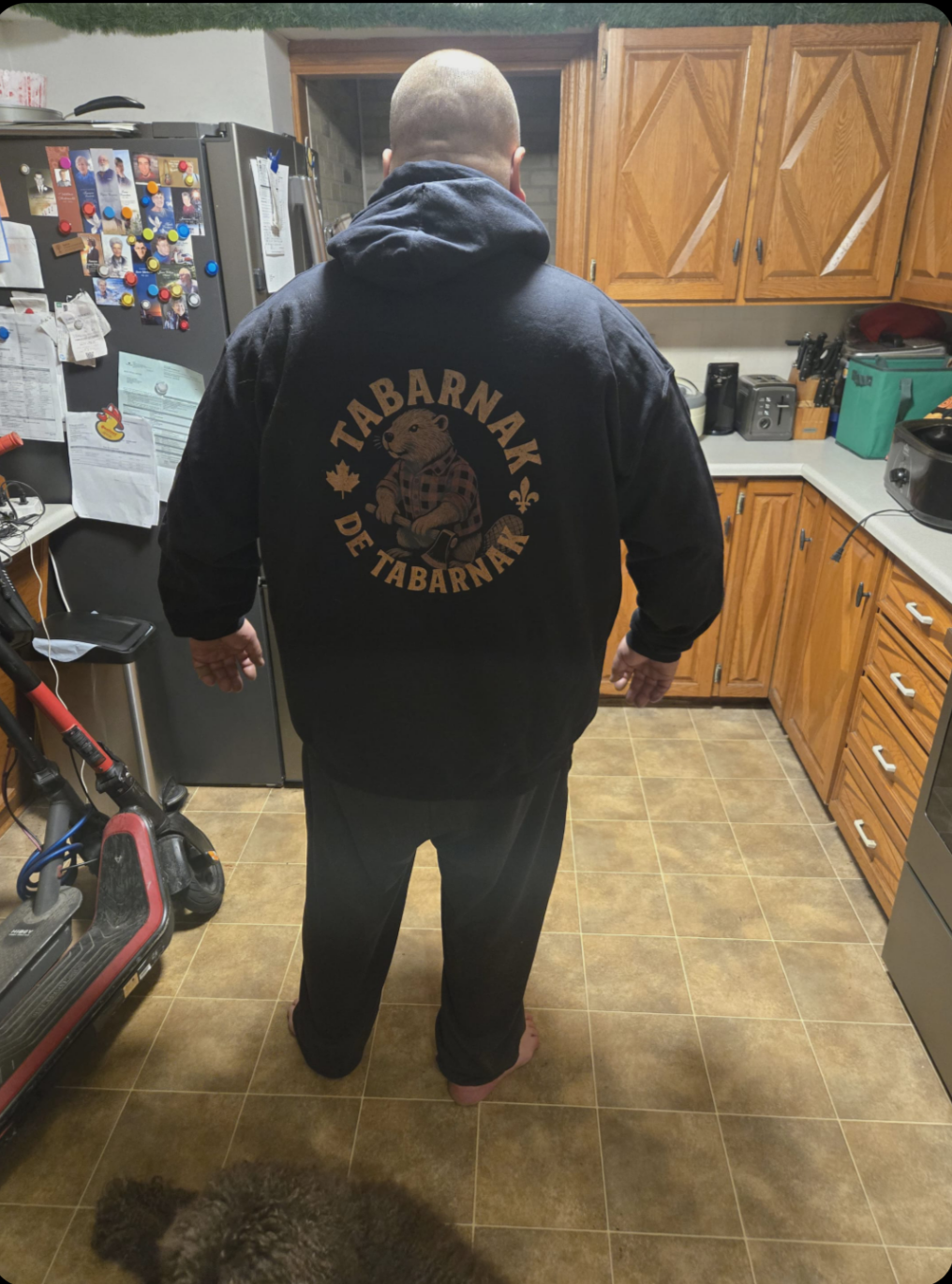 Hoodie BRUNMЯD Tabarnak de Tabarnak