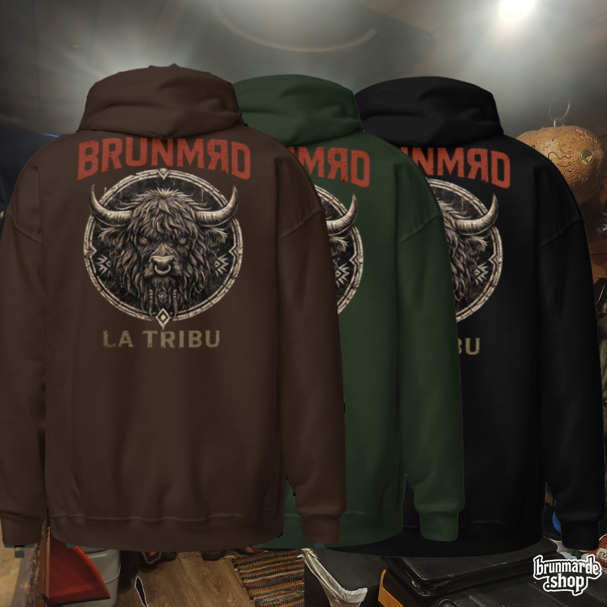 Hoodie BRUNMЯD La TRIBU