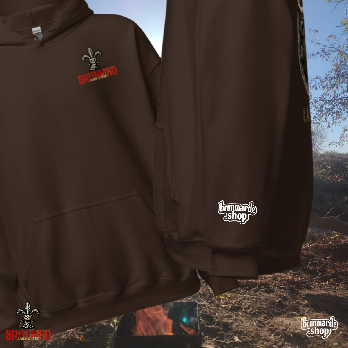 Hoodie BRUNMЯD La TRIBU