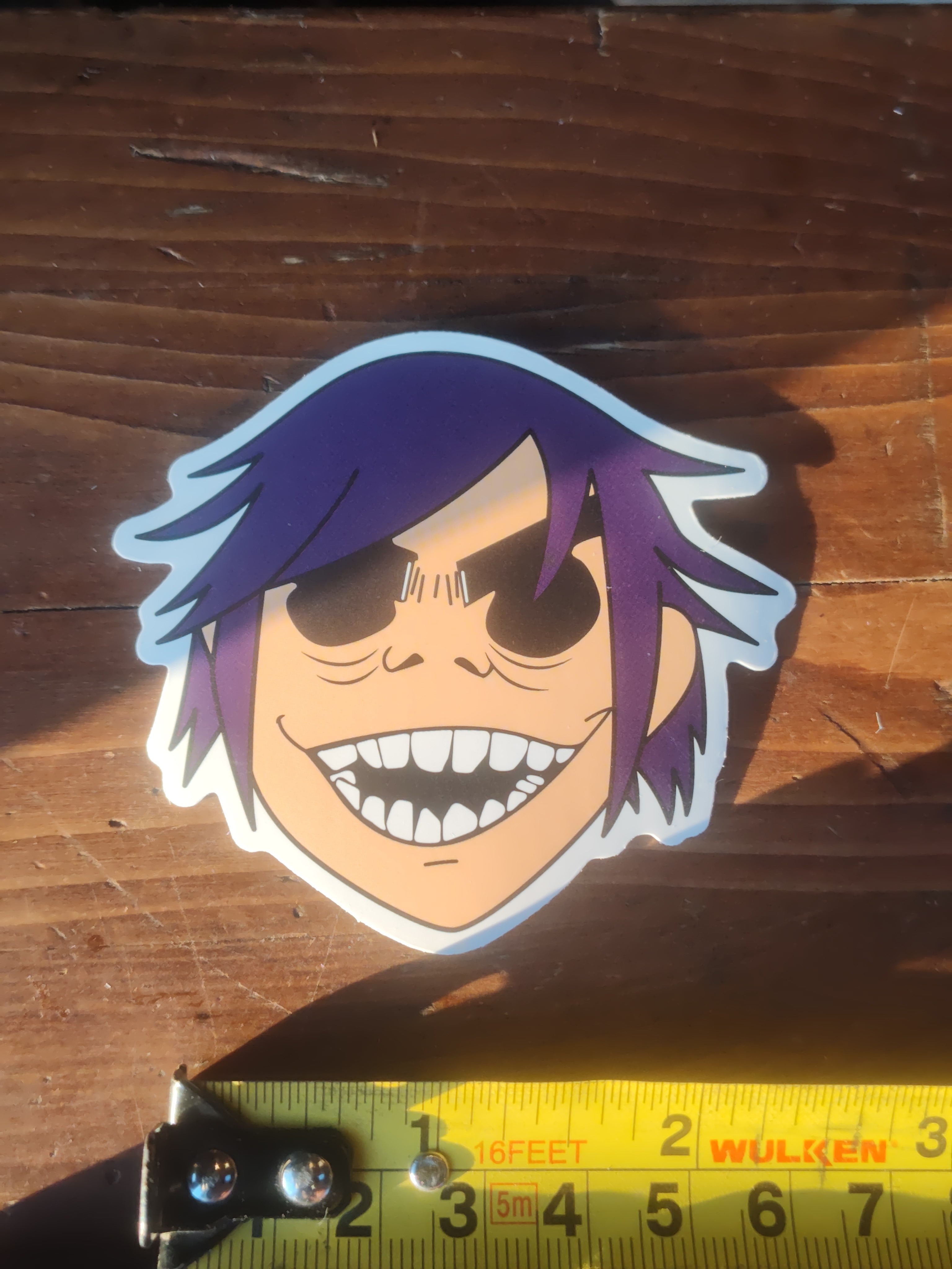 Purple Head Smile