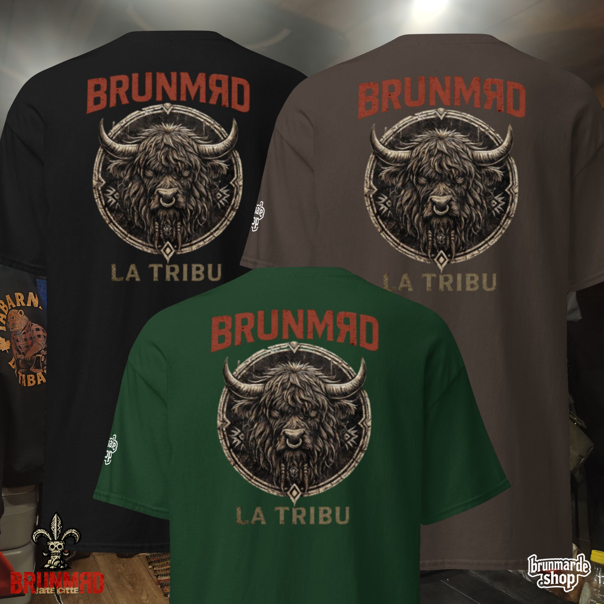 T-Shirt BRUNMЯD La TRIBU