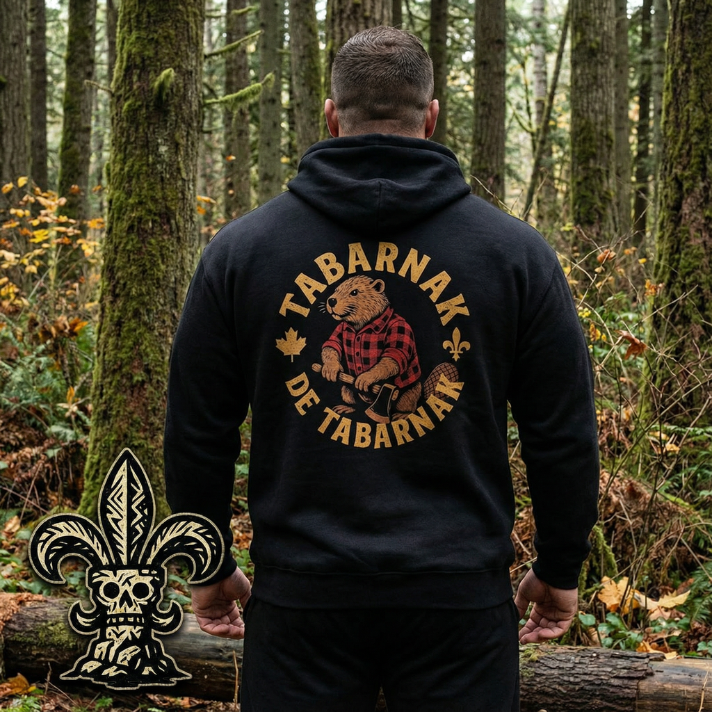 Hoodie BRUNMЯD Tabarnak de Tabarnak