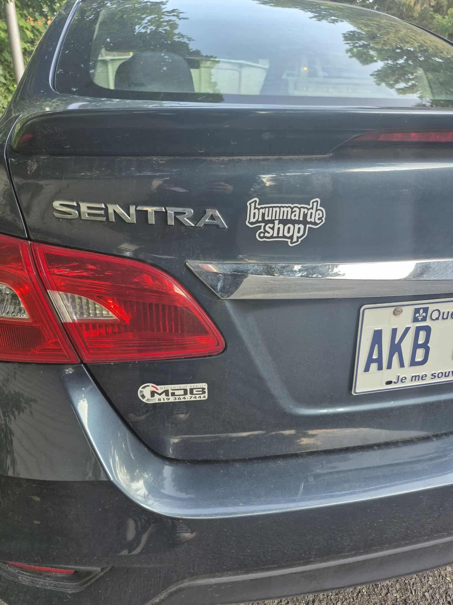 Sticker brunmarde.shop