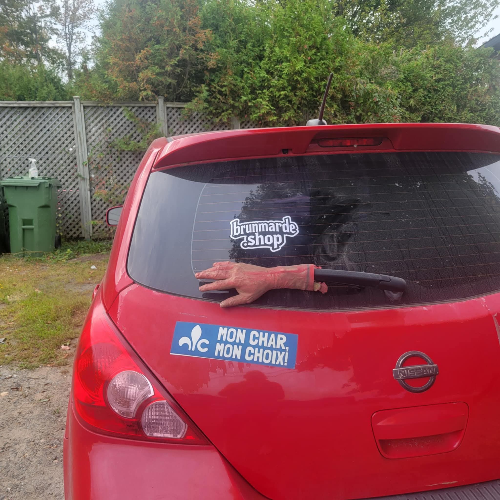 Sticker brunmarde.shop