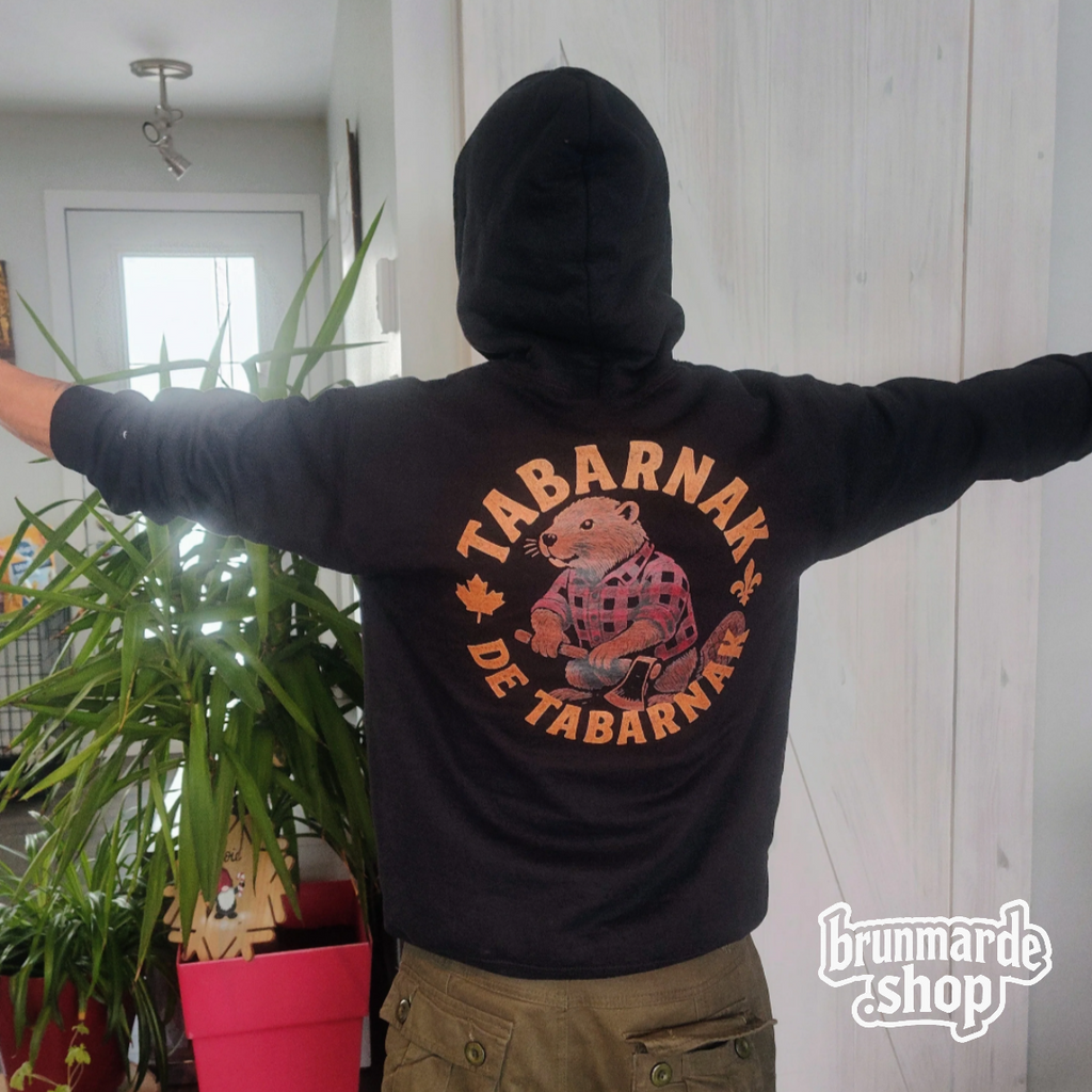 Hoodie BRUNMЯD Tabarnak de Tabarnak