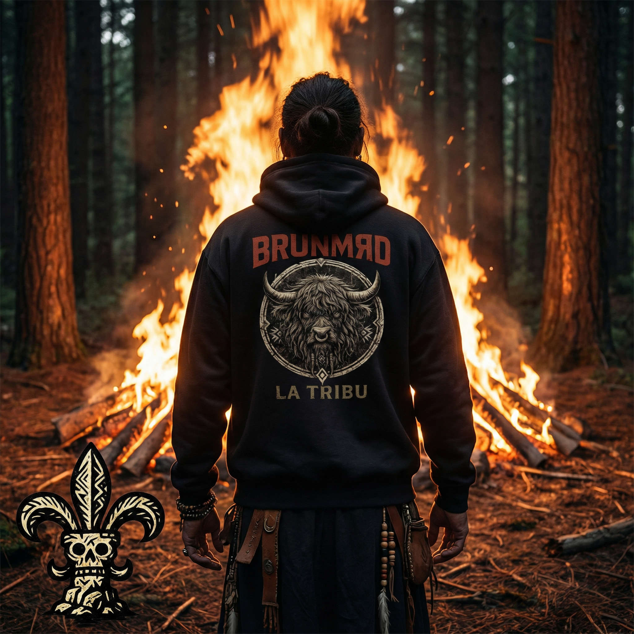 Hoodie BRUNMЯD La TRIBU